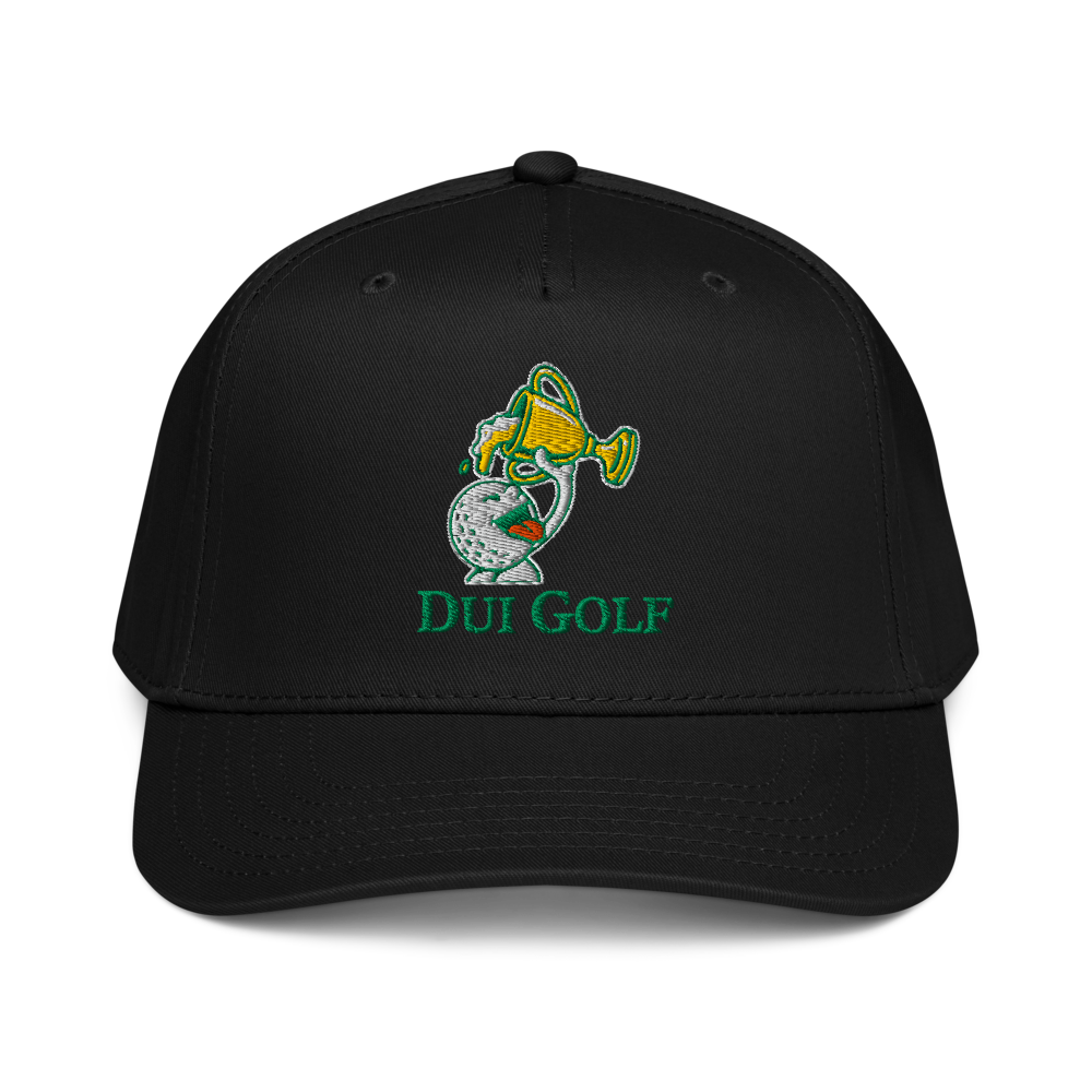 DUI Golf Snapback Hat – Black