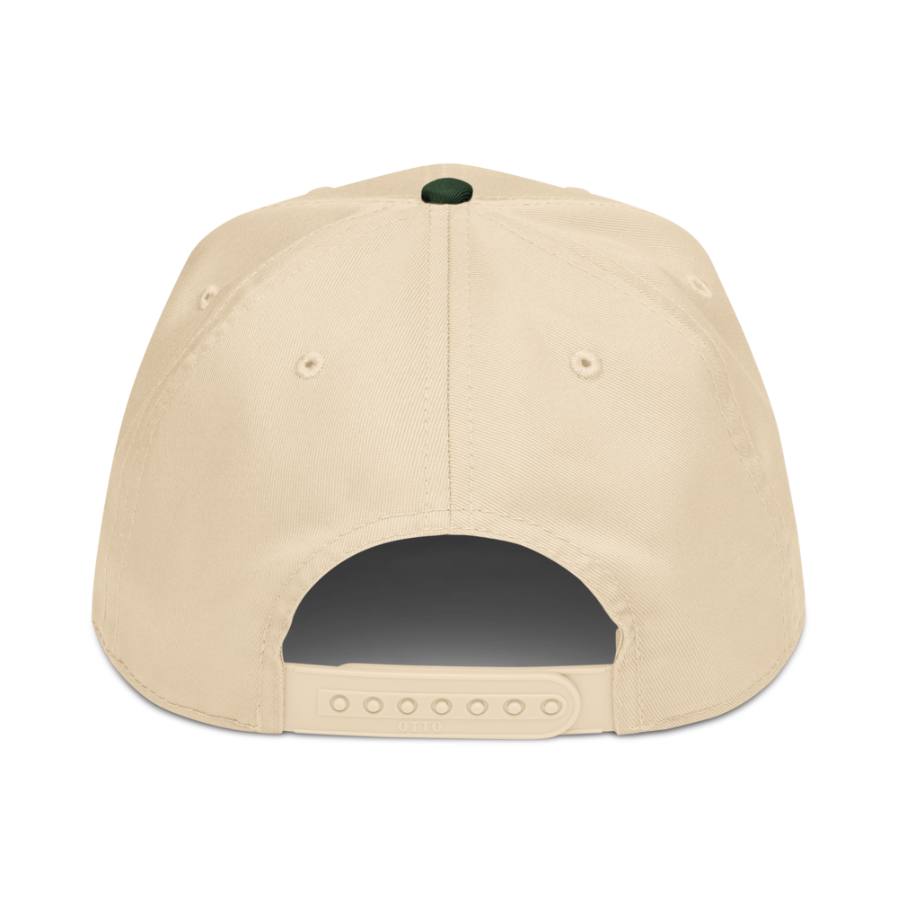 DUI Golf Snapback Hat – Tan & Green