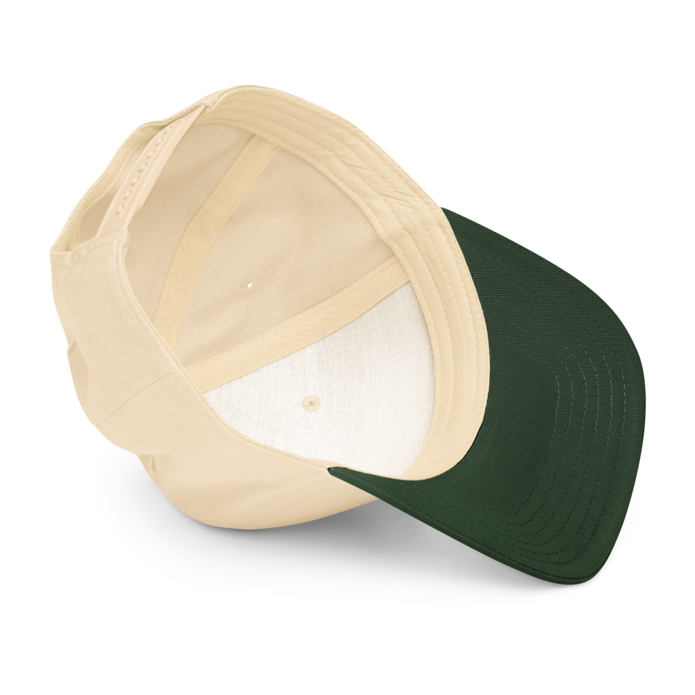 DUI Golf Snapback Hat – Tan & Green