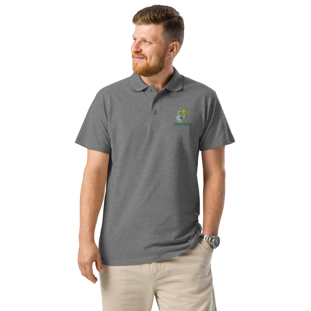 DUI Golf Premium Polo Shirt Grey
