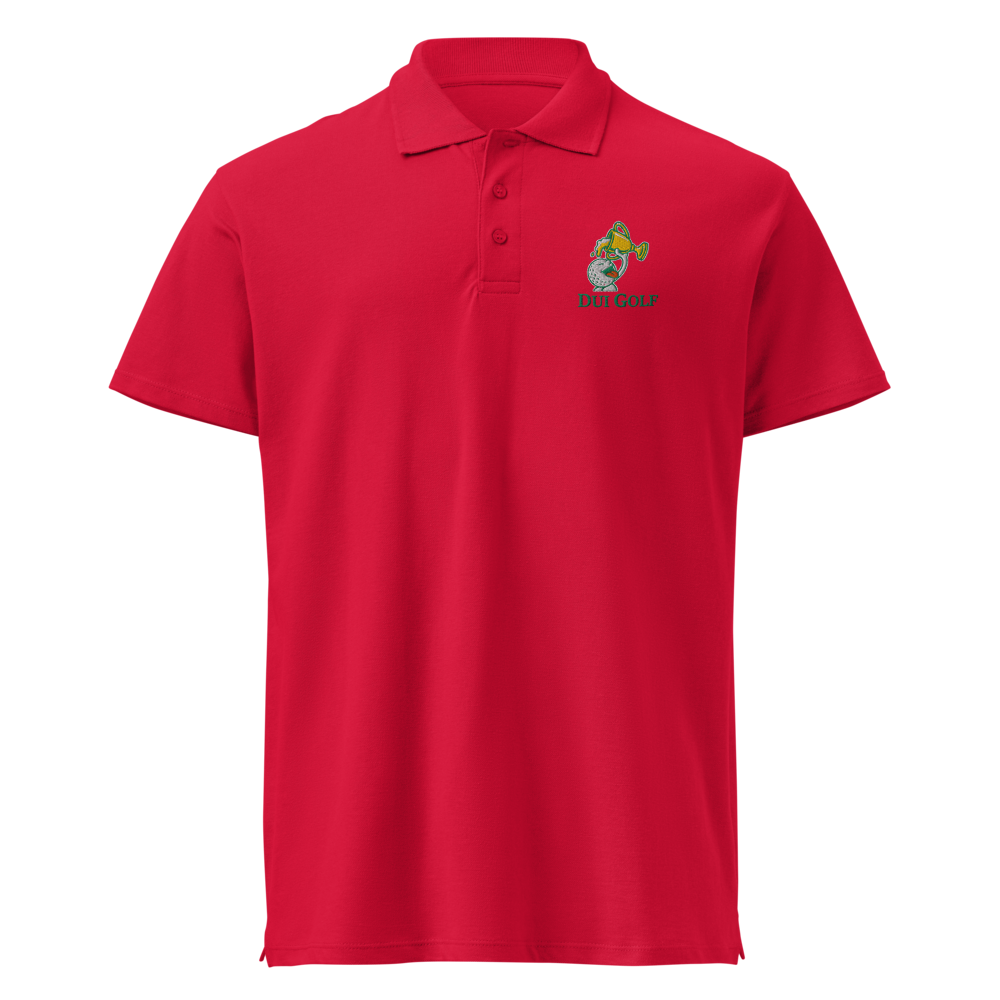 DUI Golf Premium Polo Shirt Red