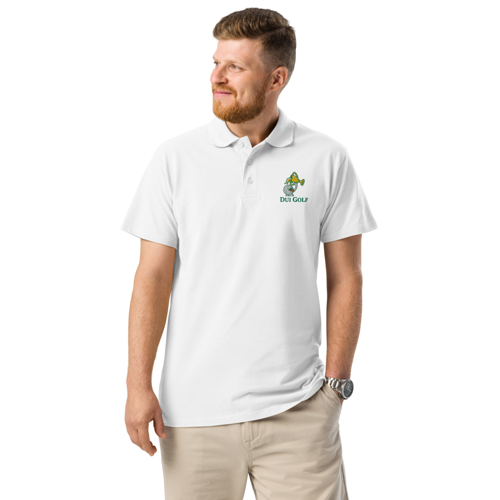 DUI Golf Premium Polo Shirt White